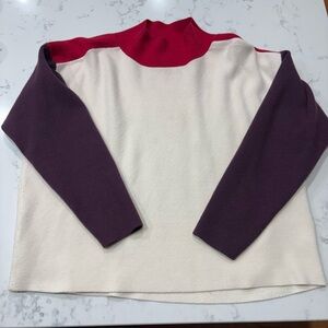 Maeve Colorblock Sweater EUC